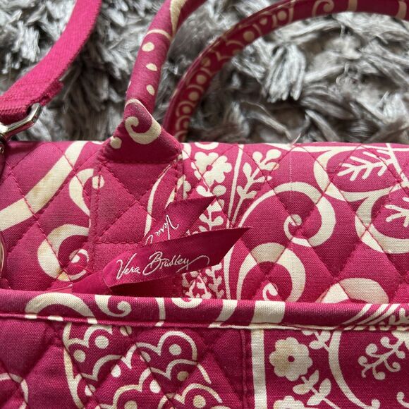 Vera Bradley Twirly Birds Pink Hardshell Laptop Case - Picture 5 of 16